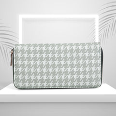 Purseus Grey Bird PU Clutch