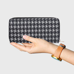 Purseus Black Bird PU Clutch